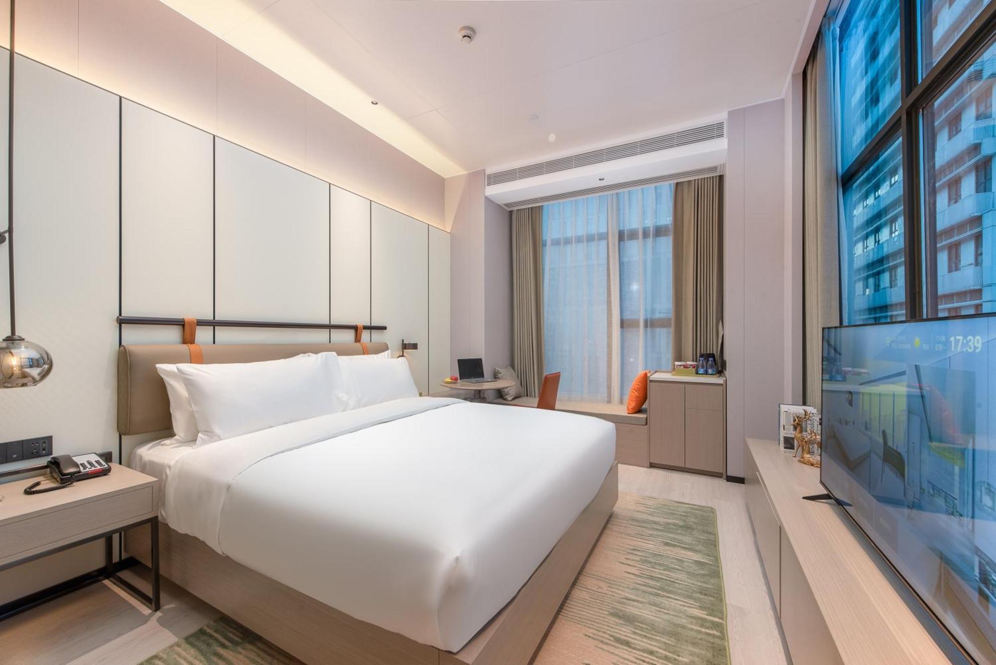 Oness Executive Hotel Guangzhou Huangpu Luogang - Free Shuttle Bus For Canton Fair Cantón Exterior foto