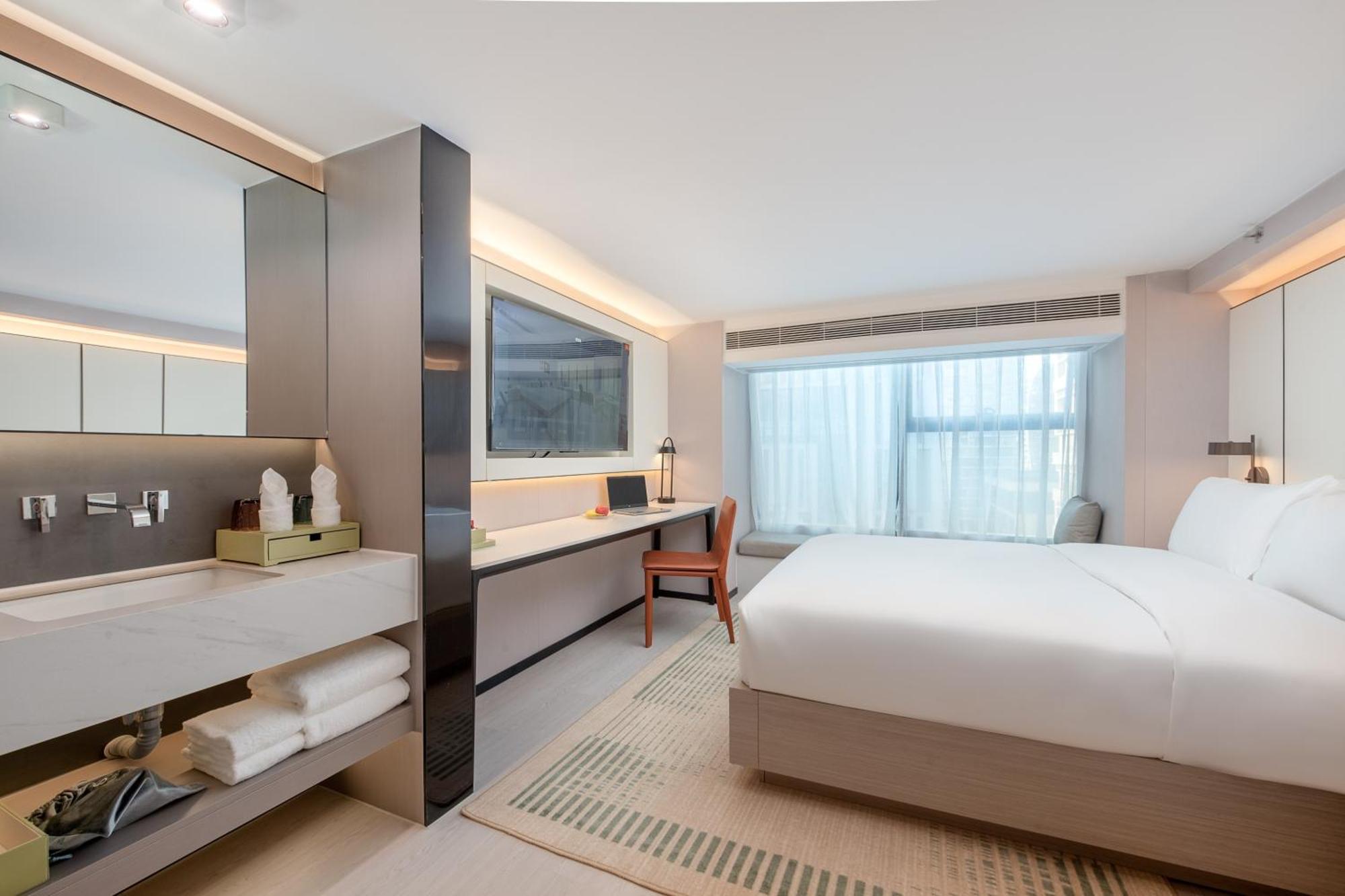 Oness Executive Hotel Guangzhou Huangpu Luogang - Free Shuttle Bus For Canton Fair Cantón Exterior foto