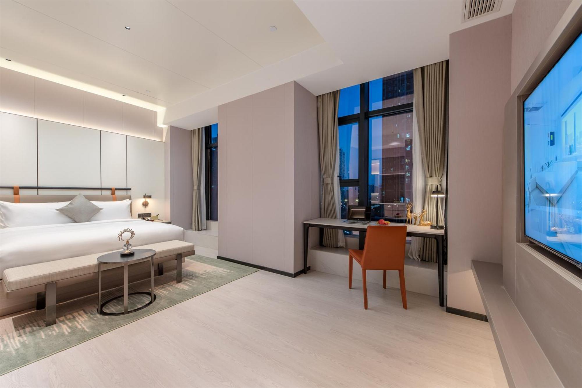 Oness Executive Hotel Guangzhou Huangpu Luogang - Free Shuttle Bus For Canton Fair Cantón Exterior foto